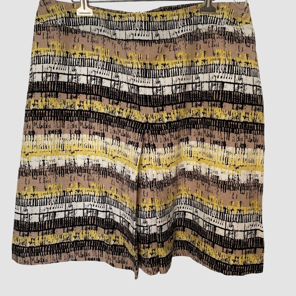Studio Point Plus Colourful Linen Blend Mid Length Office Work  Skirt- Sz-18 - Picture 1 of 16